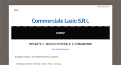 Desktop Screenshot of commercialelazio.it